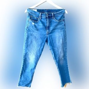 GAP Cigarette high rise jeans